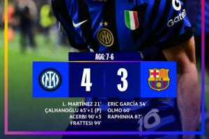 开云体育-恢宏史诗！总览国米7-6巴萨：闪击+让二追二&amp;追三+越位+绝杀+绝平