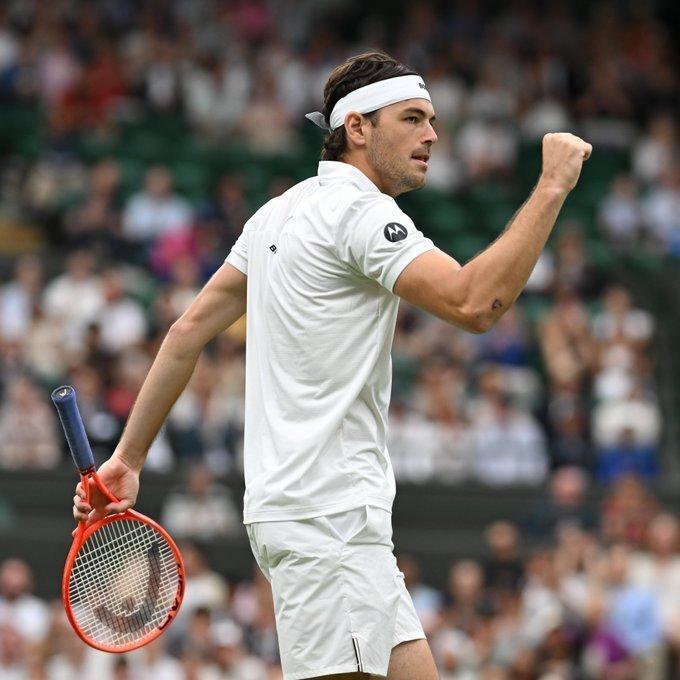 第6次大满贯八强！5号种子弗里茨收退赛礼，连续2年跻身温网八强