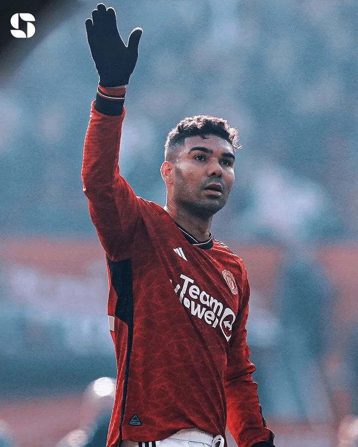 卡塞米罗在加盟曼联后，英超场均7.1次赢得对抗+4次抢断